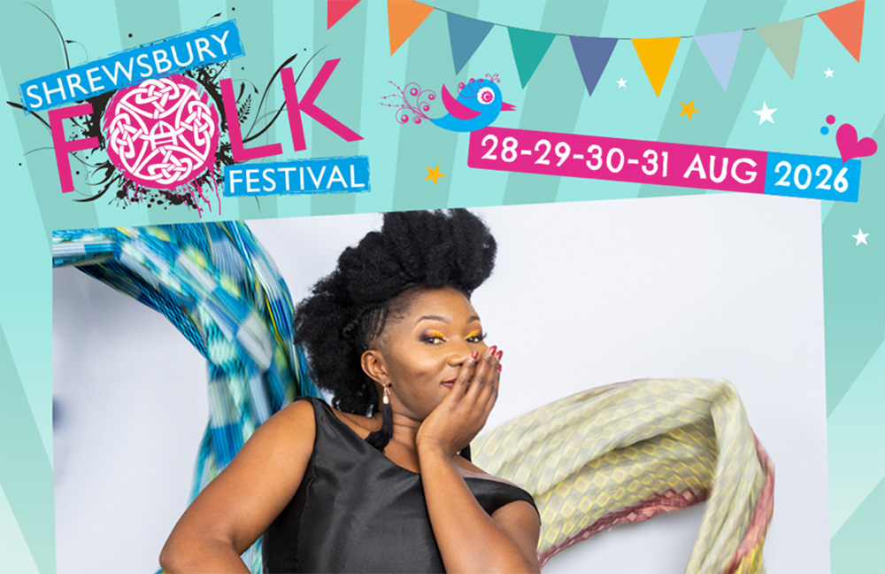 Edith WeUtonga Announces Performance at Shrewsbury Folk Festival 2026